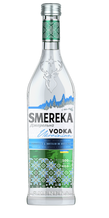 Горілка Smereka Джерельна 40% 0.5 л